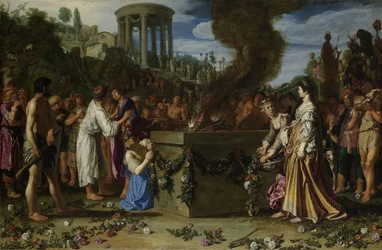 Oreste et Pylade disputant à l